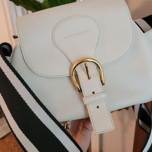 Alexander McQueen White Shoulder Bag